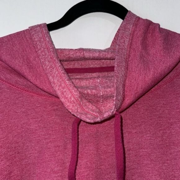 Hanes Womens Pink Hooded Sweatshirt L - Picture 4 of 10